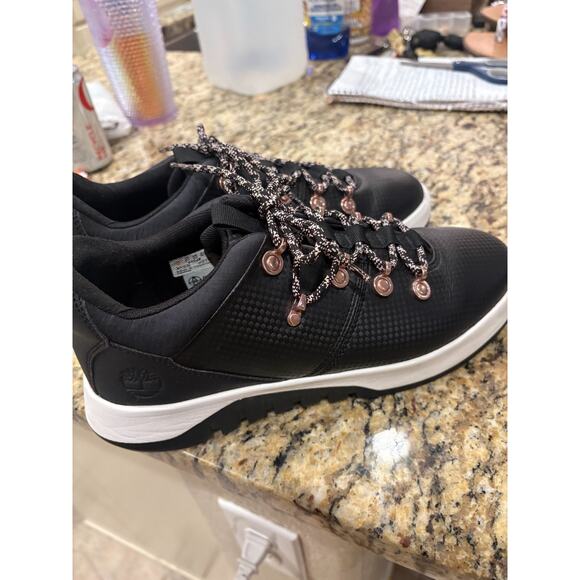 Timberland Women's Black Supaway Fabric Trainer Sneakers Size 8.5 - Picture 6 of 9